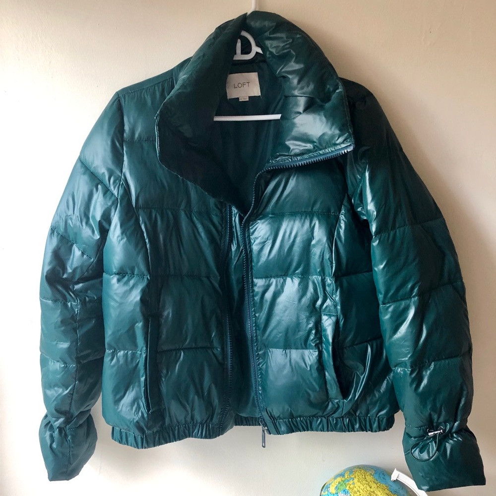 Loft puffer down coat